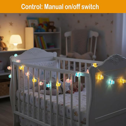 30 LED Christmas Twinkle Lights, 10ft Waterproof for Patio