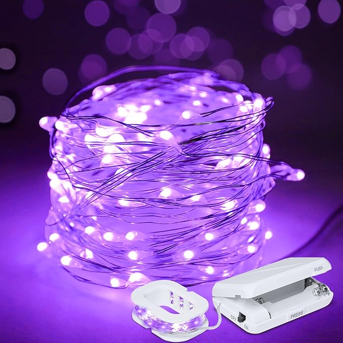 Christmas Fairy Lights, 16ft 50 LED Battery Twinkle Lights