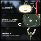 8ft Christmas LED String Lights, Waterproof Timer Lights