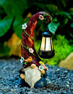 Solar Gnome Statue Light, Yard Decor