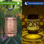 Butterfly Solar Hanging Lanterns, Decorative Patio Decor