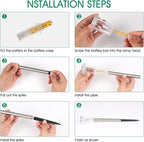 Solar Yard Path Lights 15-Pack, Waterproof