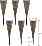 6-Pack Solar Landscape Lights for Walkway