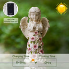 Solar Garden Statue Light, Yard Decor