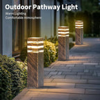 Bronze Solar Patio Post Lights, Outdoor LED Caps