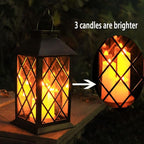 Backyard Solar Hanging Lanterns, Classic Backyard Decor