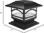 Solar Post Cap Lights, Waterproof LED