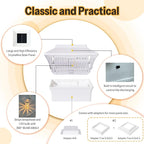 2-Pack Upgraded Solar Post Cap Lights for Deck, LED