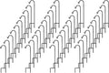Heavy-Duty Shepherd's Hooks, 35" Garden