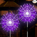 Solar Pathway Lights 2-Pack, Garden LED