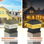 Solar Post Cap Lights, Waterproof LED