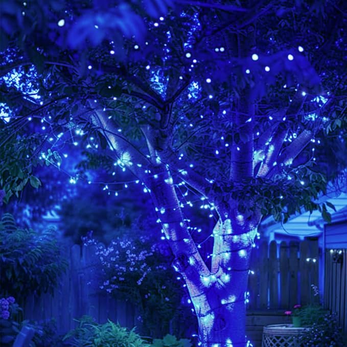 2-Pack Christmas String Lights, 180ft 500 LED Waterproof Twinkle Lights