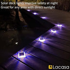 4-Pack IP68 Solar Landscape Lights for Garden