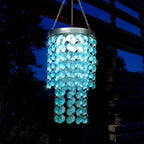 Classic Backyard Solar Lanterns for Porch, Waterproof LED