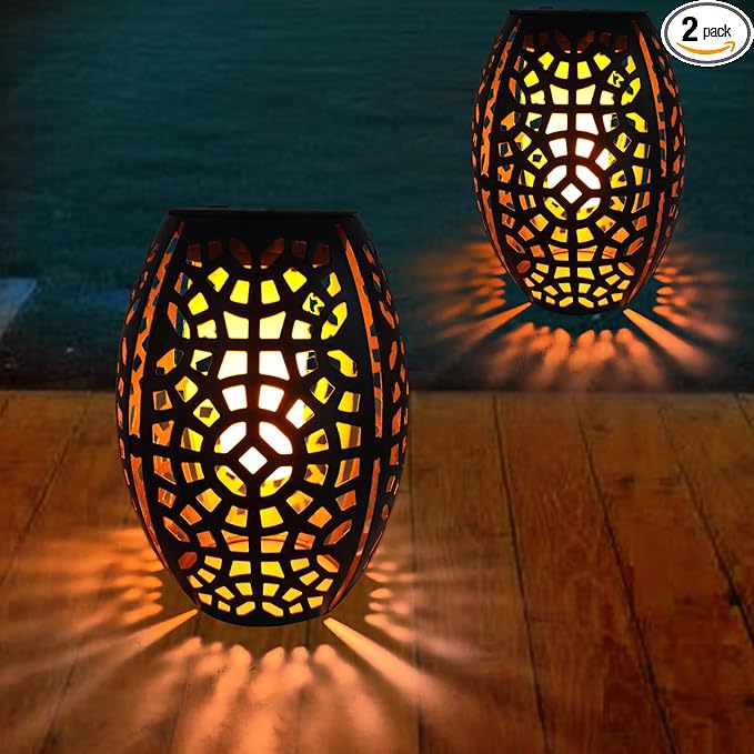 Hanging Solar Lanterns, Waterproof LED Yard Lights