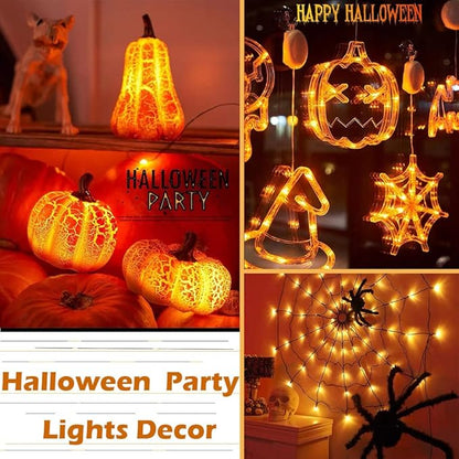 16-Pack 30 LED Christmas Twinkle Lights, 10ft Waterproof for Backyard