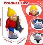 Solar Gnome Statue Light, Yard Decor