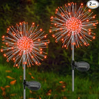 2-Pack Solar Landscape Lights for Driveway