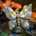 Solar Butterfly Statue Light, Yard Decor