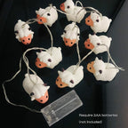Porch String Lights, 4ft Weatherproof LED