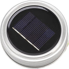 20 LED Mason Jar Fairy Lights, Solar Garden