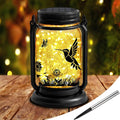 Hummingbird Solar Outdoor Lanterns, Classic Waterproof LED