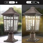 Bright Solar Post Cap Lights for Yard, LED