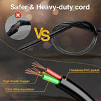 50ft Edison Bulb Patio String Lights, Waterproof