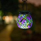 Solar Butterfly Lanterns, Garden Hanging LED Decor