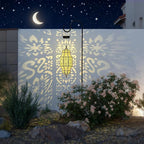 Solar Moroccan Hanging Pendant Lantern, Waterproof