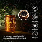 Solar Dragonfly Lanterns, Porch Hanging LED Decor