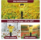 Solar Pathway Lights 4-Pack, Walkway LED