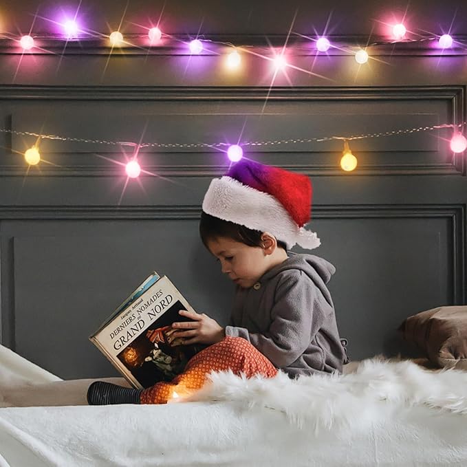 Christmas String Lights, 100 LED Waterproof Twinkle Lights