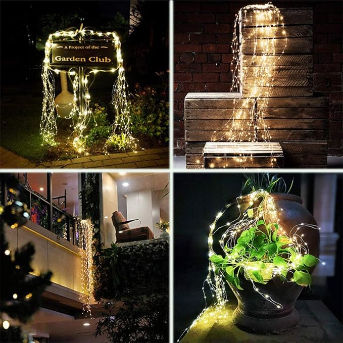 Christmas String Lights, 220 LED Waterproof Twinkle Lights