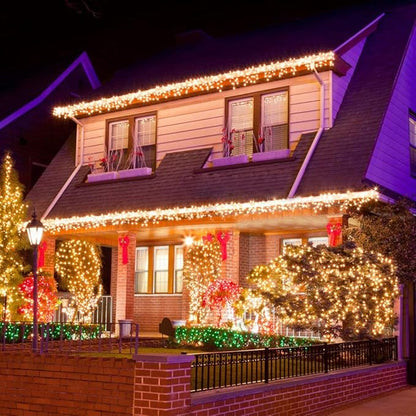 Christmas Fairy Lights, 164ft 500 LED Battery Twinkle Lights