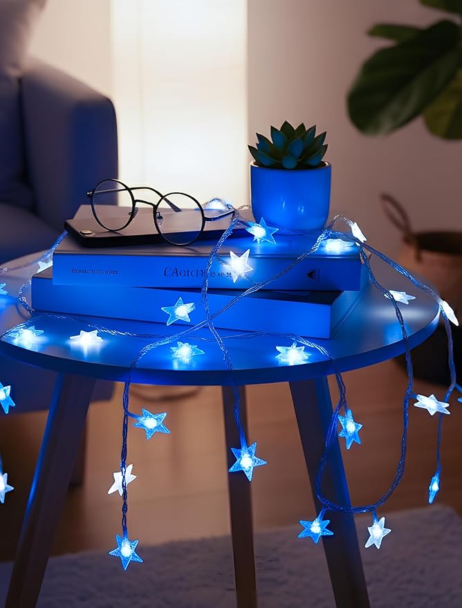 33ft Christmas LED String Lights, Waterproof Timer Lights