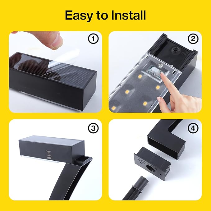 Solar Pathway Lights 6-Pack, Walkway LED