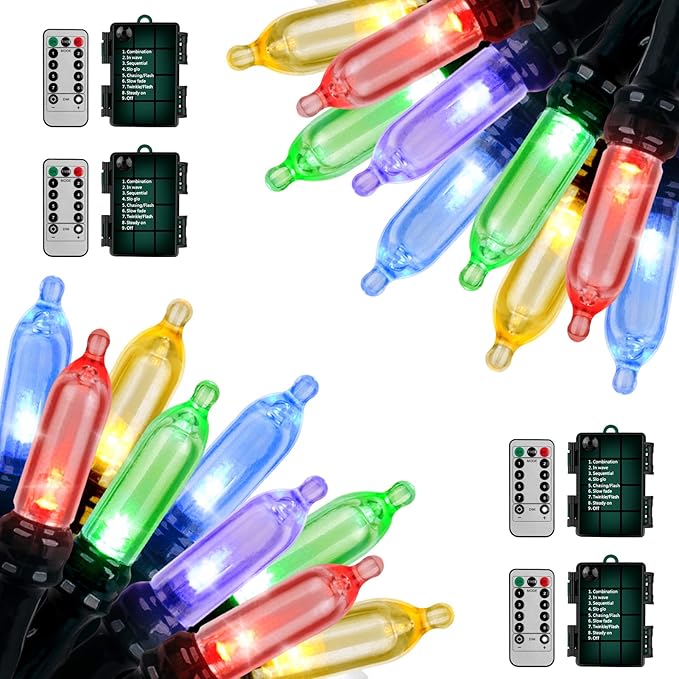 Christmas Fairy Lights, 18ft 50 LED Battery Twinkle Lights