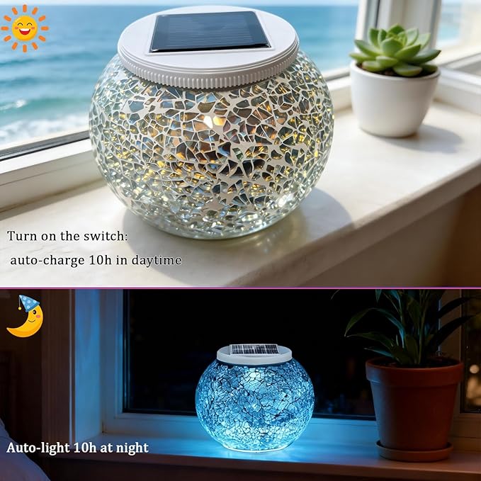 Solar Garden Garden Statue Light, Outdoor Decor