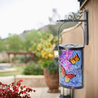 Butterfly Solar Lantern Set, Decorative Patio Lighting