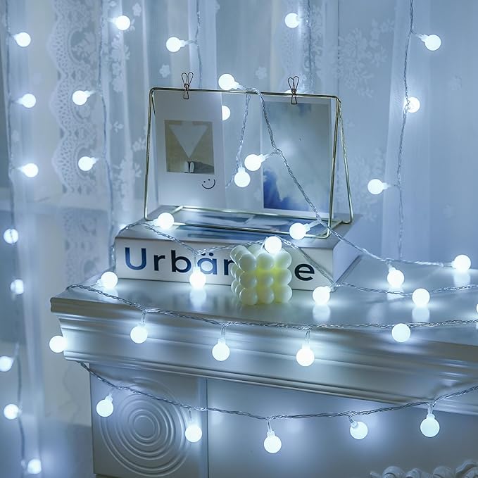 Christmas Yard String Lights, 33ft 100 LED Waterproof