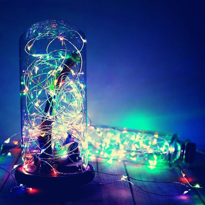 Outdoor String Lights, 10ft RGB Waterproof LED