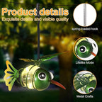 Solar Hummingbird Hanging Pendant Lantern, Waterproof