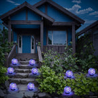 6-Pack Solar Pathway Lights, Waterproof LED Garden Lights