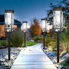 12-Pack Solar Landscape Lights for Walkway