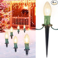 Christmas Fairy Lights 4-Pack, 103ft 80 LED Battery Twinkle Lights