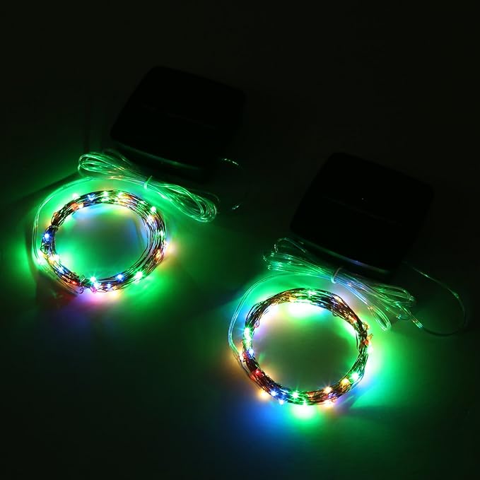 2-Pack Outdoor String Lightsft Waterproof