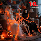 LED Halloween Fairy Lights, Battery Timer
