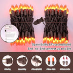 Halloween Patio String Lights, 20ft Waterproof