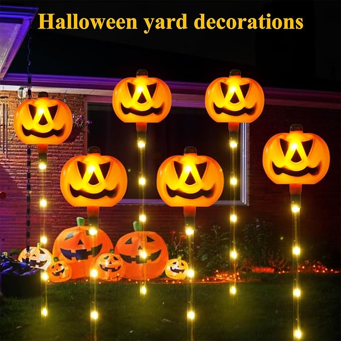 Solar Pathway Lights 6-Pack, Driveway LED